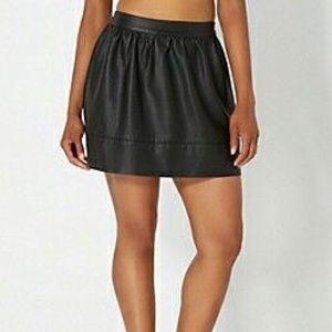 Black Leather Skirt 🖤
